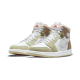 Nike Air Jordan 1 High Zoom Air Cmft Olive Aura CT0979-102 White/Grayheather-Olive/Aura-Khaki