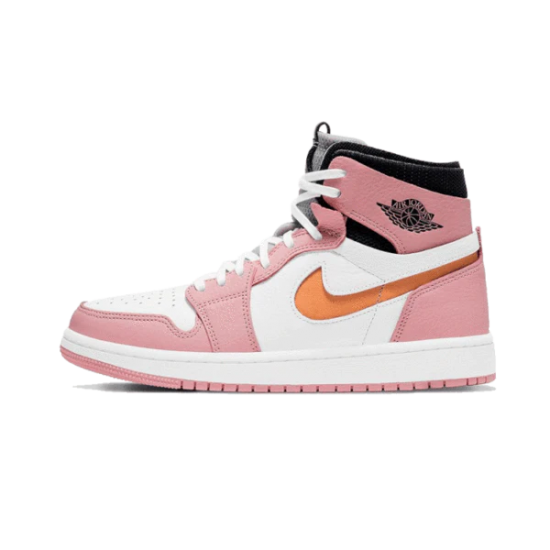 Nike Air Jordan 1 High Zoom Air Cmft Pink Glaze CT0979-601 Pink Glaze/Cactuse Flower-White-Sail