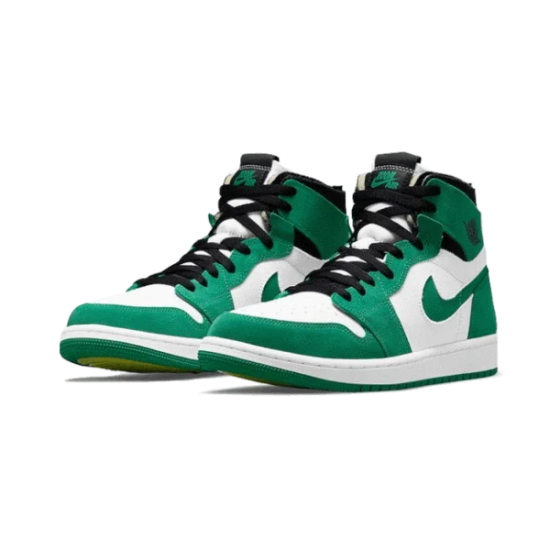 Nike Air Jordan 1 High Zoom Air Cmft Stadium Green CT0978-300 Stadiumgreen/Black/White-Ghostgreen