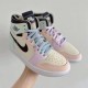 Nike Air Jordan 1 High Zoom Cmft Easter CT0979-101 White/Gray Heather-Olive Khaki Will