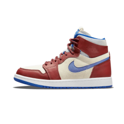 Nike Air Jordan 1 High Zoom Cmft Team Red CT0979-104 Sail/Teamred/Blue/White