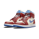 Nike Air Jordan 1 High Zoom Cmft Team Red CT0979-104 Sail/Teamred/Blue/White