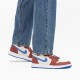 Nike Air Jordan 1 High Zoom Cmft Team Red CT0979-104 Sail/Teamred/Blue/White