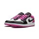 Nike Air Jordan 1 Low Black Active Fuchsia CK3022-005 Black/Black-On Fushsia