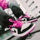 Nike Air Jordan 1 Low Black Active Fuchsia CK3022-005 Black/Black-On Fushsia