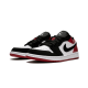 Nike Air Jordan 1 Low Black Toe 553558-116 White/Black-Gymred