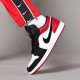 Nike Air Jordan 1 Low Black Toe 553558-116 White/Black-Gymred