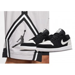 Nike Air Jordan 1 Low Black White Diamond DH6931-001 Black/White