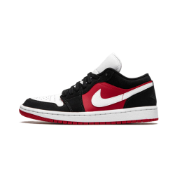 Nike Air Jordan 1 Low Black White Gym Red DC0774-016 Black/White-Gymred