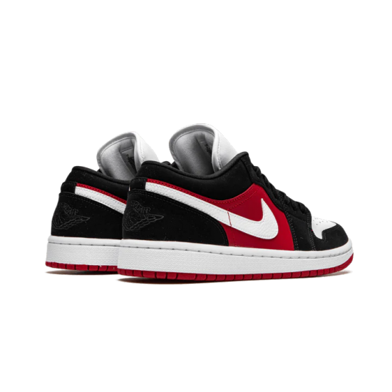 Nike Air Jordan 1 Low Black White Gym Red DC0774-016 Black/White-Gymred