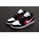 Nike Air Jordan 1 Low Black White Gym Red DC0774-016 Black/White-Gymred