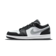 Nike Air Jordan 1 Low Black White Particle Gray 553558-040 Black/Particlegray-White