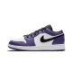 Nike Air Jordan 1 Low Court Purple 553558-500 Black-White/Courtpurple