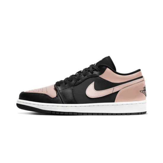 Nike Air Jordan 1 Low Crimson Tint 553558-500 Black-White/Courtpurple