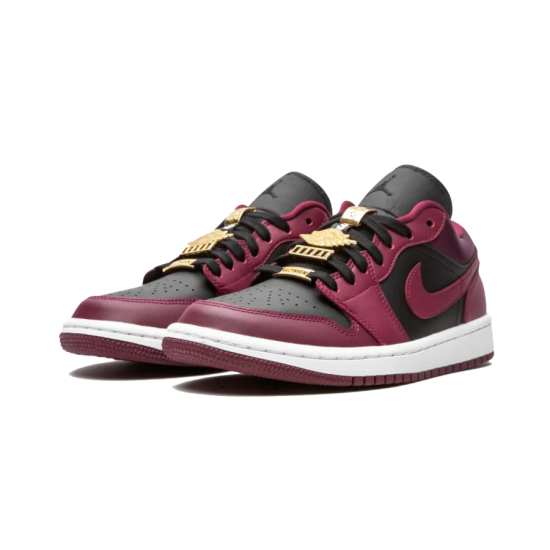 Nike Air Jordan 1 Low Dark Beetroot DB6491-600 Dark-Beetroot/Black-White