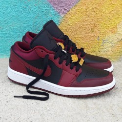 Nike Air Jordan 1 Low Dark Beetroot DB6491-600 Dark-Beetroot/Black-White 