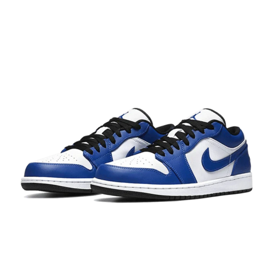 Nike Air Jordan 1 Low Game Royal 553558-124 White/Black-Royalgame