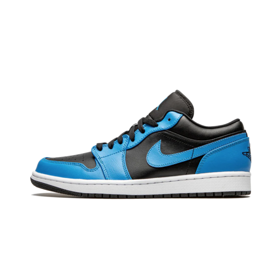 Nike Air Jordan 1 Low Laser Blue Black 553558-410 Laserblue/Black-White