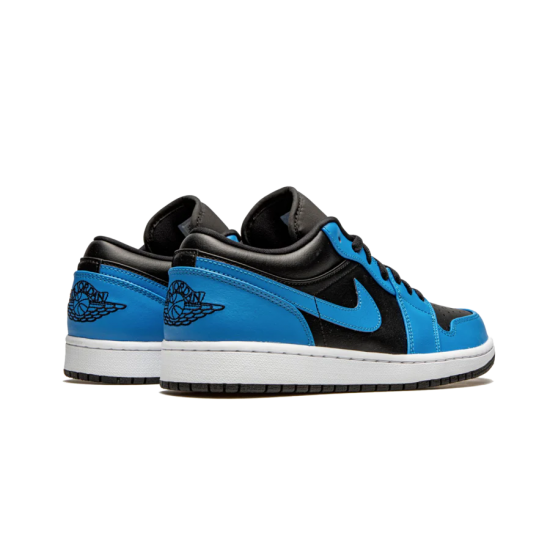 Nike Air Jordan 1 Low Laser Blue Black 553558-410 Laserblue/Black-White