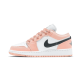 Nike Air Jordan 1 Low Light Arctic Rose 553560-800 Lightarticrose/White/Black