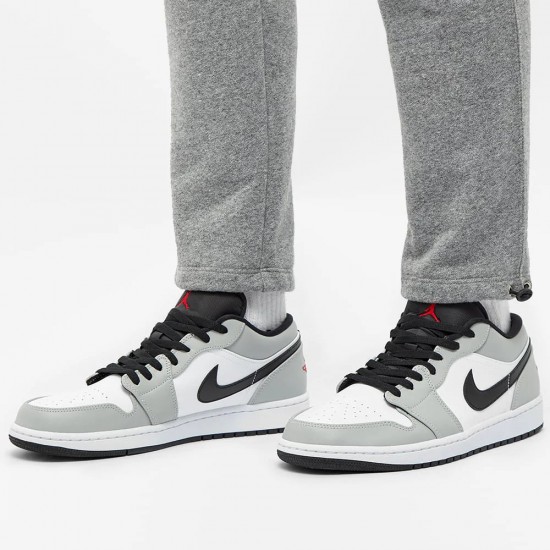 Nike Air Jordan 1 Low Light Smoke Gray DH4269-100 White/Neutralgray/Sail/Smokegray