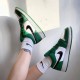 Nike Air Jordan 1 Low Pine Green 553558-30 Pinegreen/Black-White