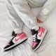 Nike Air Jordan 1 Low Pinksicle 554723-106 White/Pinksicle-Black