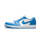 Nike Air Jordan 1 Low Sb Unc CJ7891-401 Dark Powder Blue/Dark Powder Blue-White