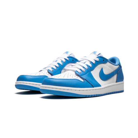 Nike Air Jordan 1 Low Sb Unc CJ7891-401 Dark Powder Blue/Dark Powder Blue-White