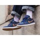 Nike Air Jordan 1 Low Se Denim DH1259-400 Midnightnavy/Universityred/White