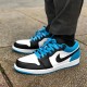 Nike Air Jordan 1 Low Se Laser Blue CK3022-004 Black/Black-Laser Blue-White