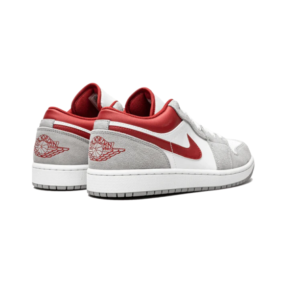 Nike Air Jordan 1 Low Se Light Smoke Grey Gym Red DC6991-016 Light Smoke Grey/White/Gym Red