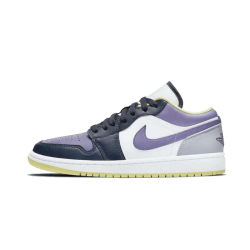 Nike Air Jordan 1 Low Se Purple Magenta DJ4342-400 Cyan Purple/Blue/White