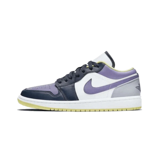 Nike Air Jordan 1 Low Se Purple Magenta DJ4342-400 Cyan Purple/Blue/White