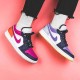 Nike Air Jordan 1 Low Se Purple Magenta DJ4342-400 Cyan Purple/Blue/White