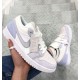 Nike Air Jordan 1 Low Sky Grey Paris CV3043-100 White/Skygray-Footballgray