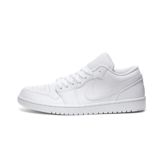 Nike Air Jordan 1 Low Triple White 553558-130 White/White/White