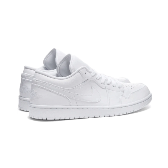 Nike Air Jordan 1 Low Triple White 553558-130 White/White/White