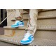 Nike Air Jordan 1 Low Unc AO9944-441 University Blue/University Blue-White