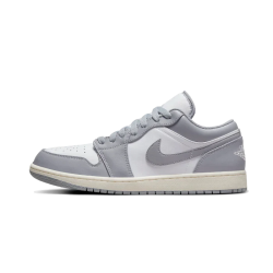 Nike Air Jordan 1 Low Vintage Grey 553558-053 Stealth/White/Sail