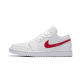 Nike Air Jordan 1 Low White University Red AO9944-161 White/Universityred-White