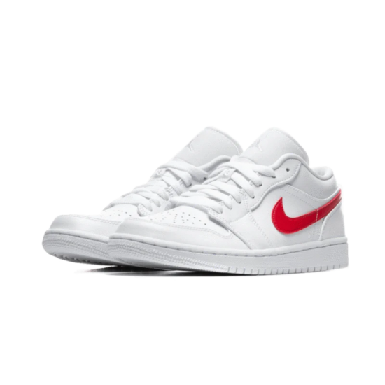 Nike Air Jordan 1 Low White University Red AO9944-161 White/Universityred-White