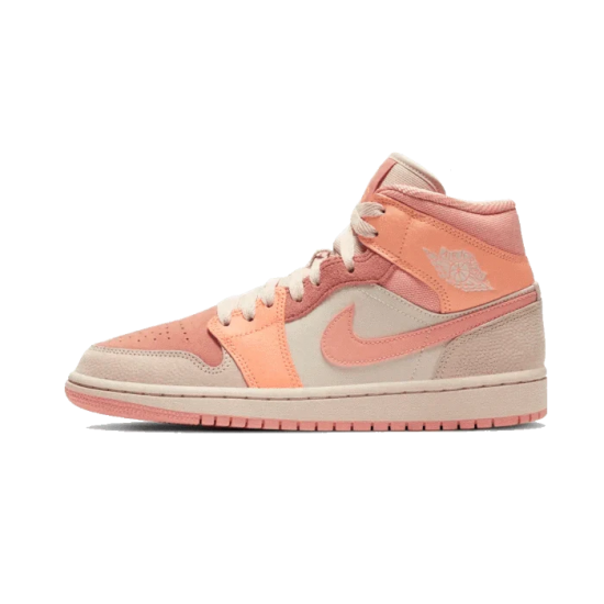 Nike Air Jordan 1 Mid Apricot Orange DH4270-800 Atomic Orange/Apricot Agate/Terra Blush