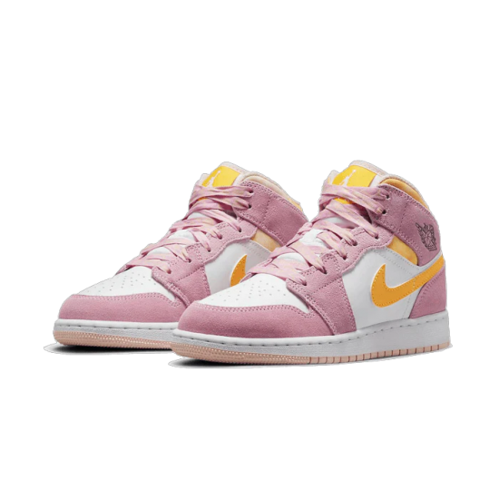 Nike Air Jordan 1 Mid Arctic Pink DC9517-600 White/Arctic-Pink