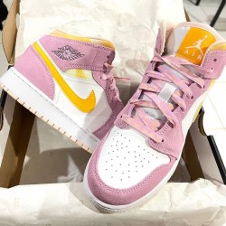 Nike Air Jordan 1 Mid Arctic Pink DC9517-600 White/Arctic-Pink 