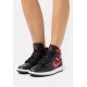 Nike Air Jordan 1 Mid Black Siren Red BQ6472-004 Black/Sirenred-White