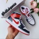 Nike Air Jordan 1 Mid Champ Colors BQ6472-104 White/Blue-White