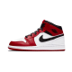 Nike Air Jordan 1 Mid Chicago White 554725-173 White/Gym-Red/Black