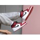 Nike Air Jordan 1 Mid Chicago White 554725-173 White/Gym-Red/Black