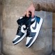 Nike Air Jordan 1 Mid Dark Teal 554724-411 Dark Teal/White-Black